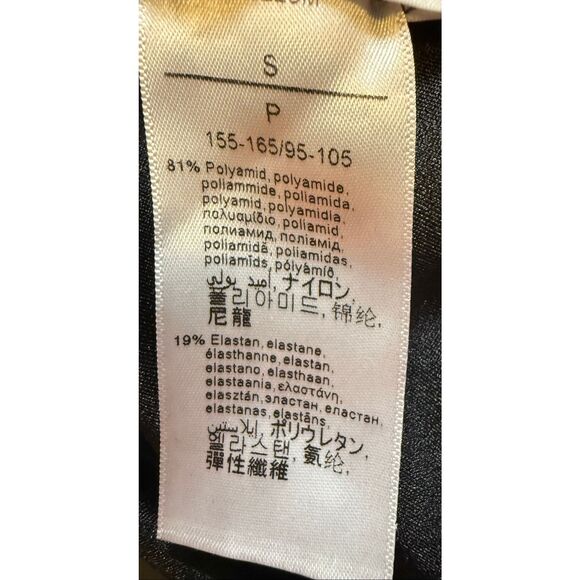 Wolford Women's Stretch Pull On High-Waisted Ankle Leggings Black Size Small - Picture 8 of 10